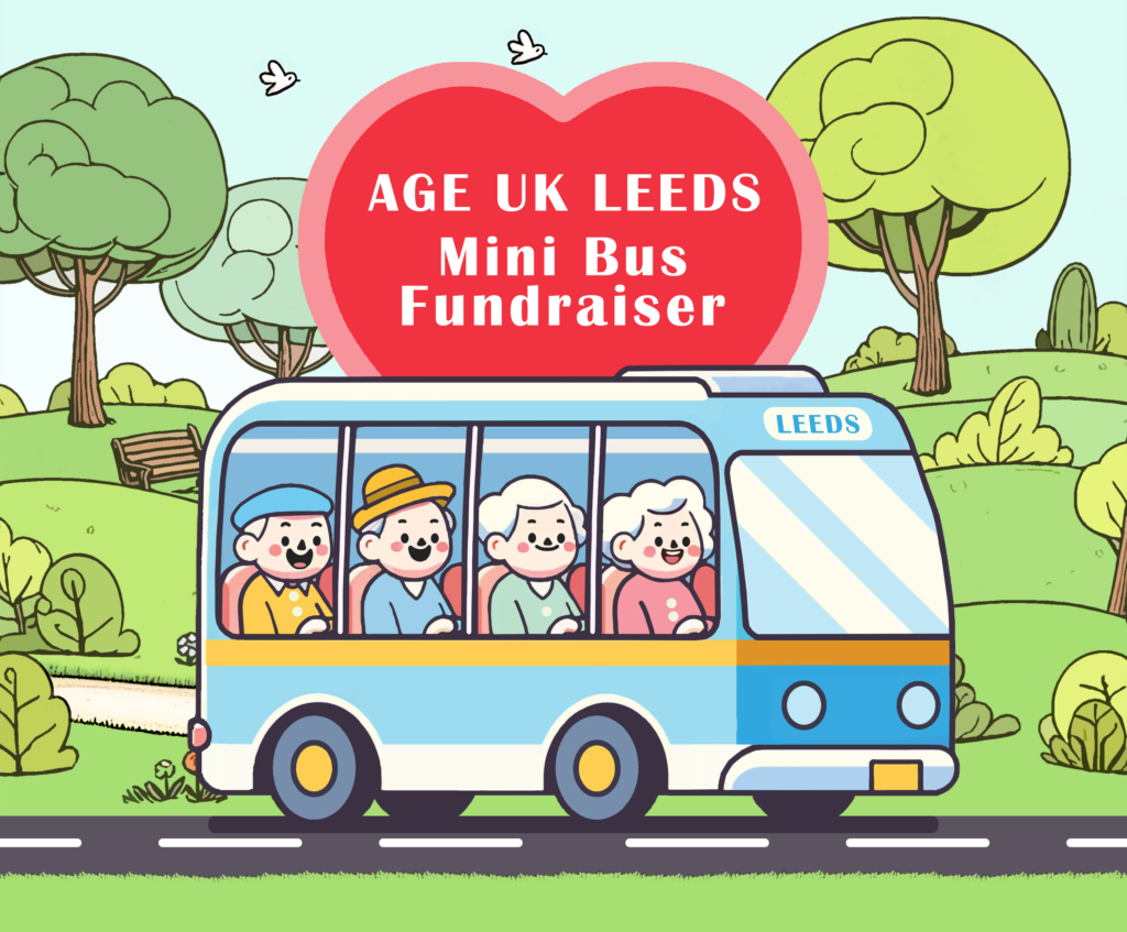 Minibus Fundraiser for Age UK Leeds Launching Today!