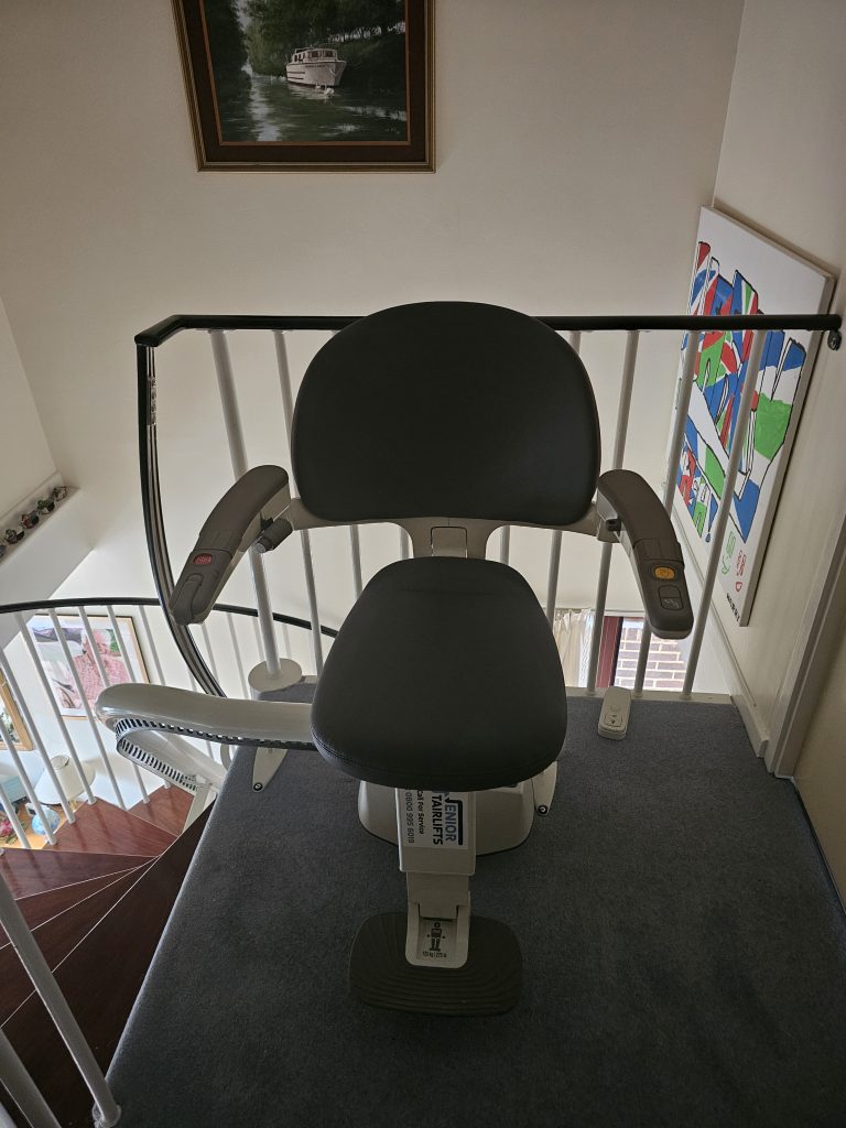 A Flow X on a spiral staircase