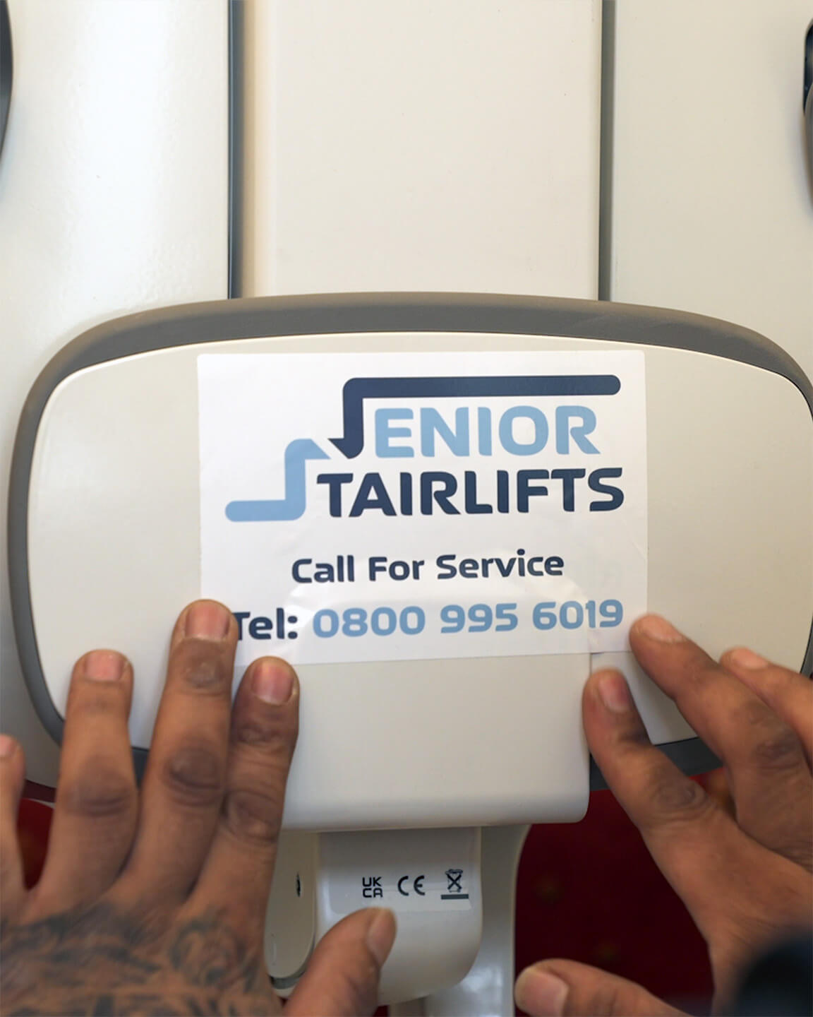 Senior Stairlifts Sticker