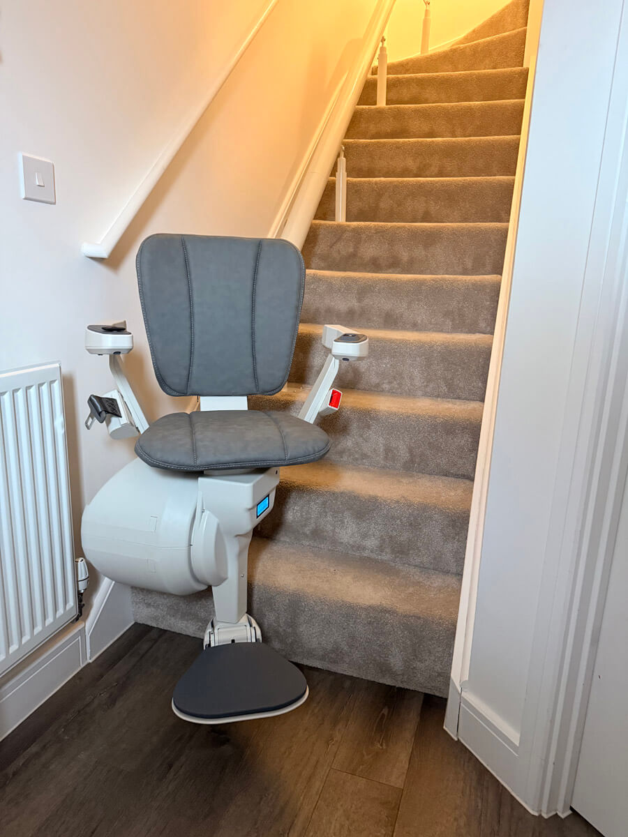 Stairlift installation in Devon