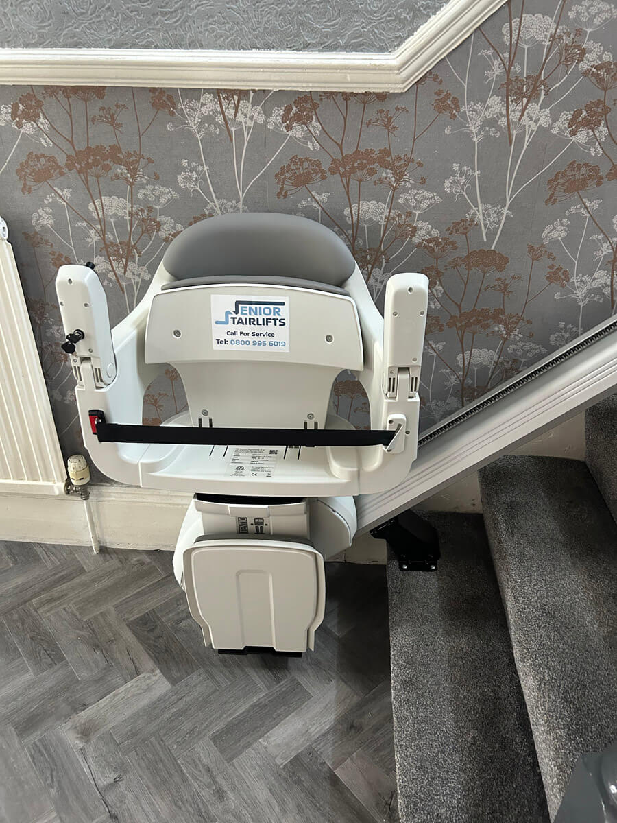 Stairlift installation in Plymouth, Devon