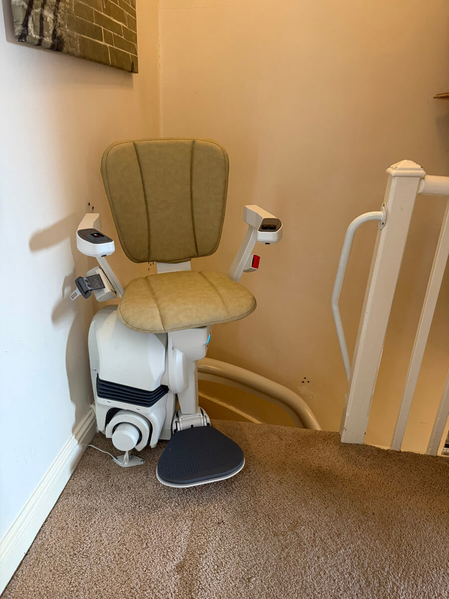 Stairlift installation in Sheffield